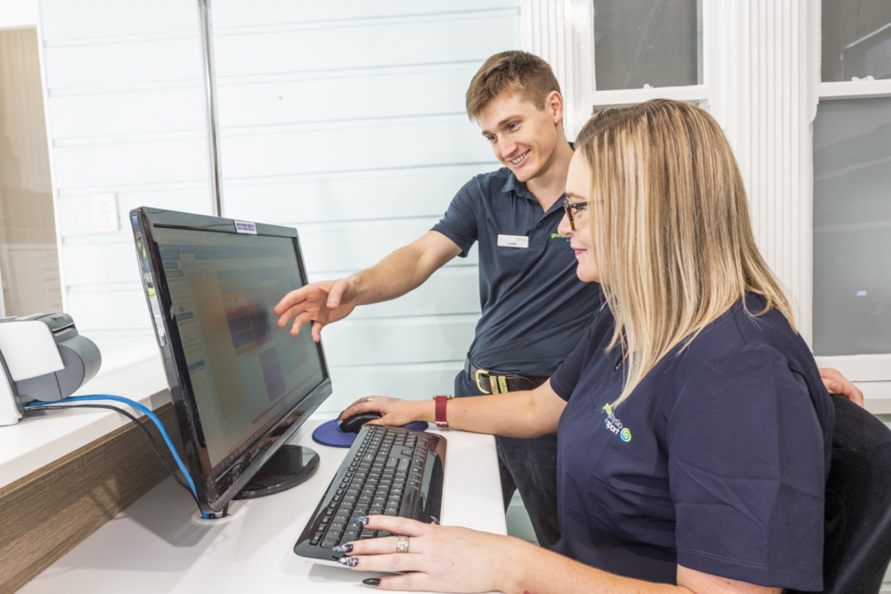 Hands-on physiotherapy treatment at the Alice Street clinic